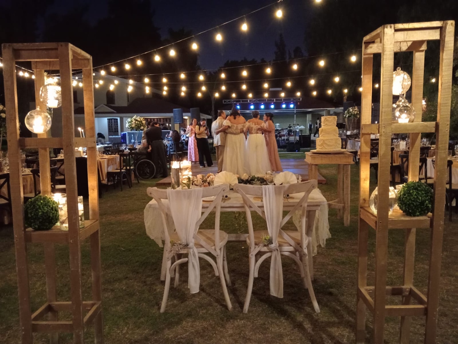 Boda de noche
