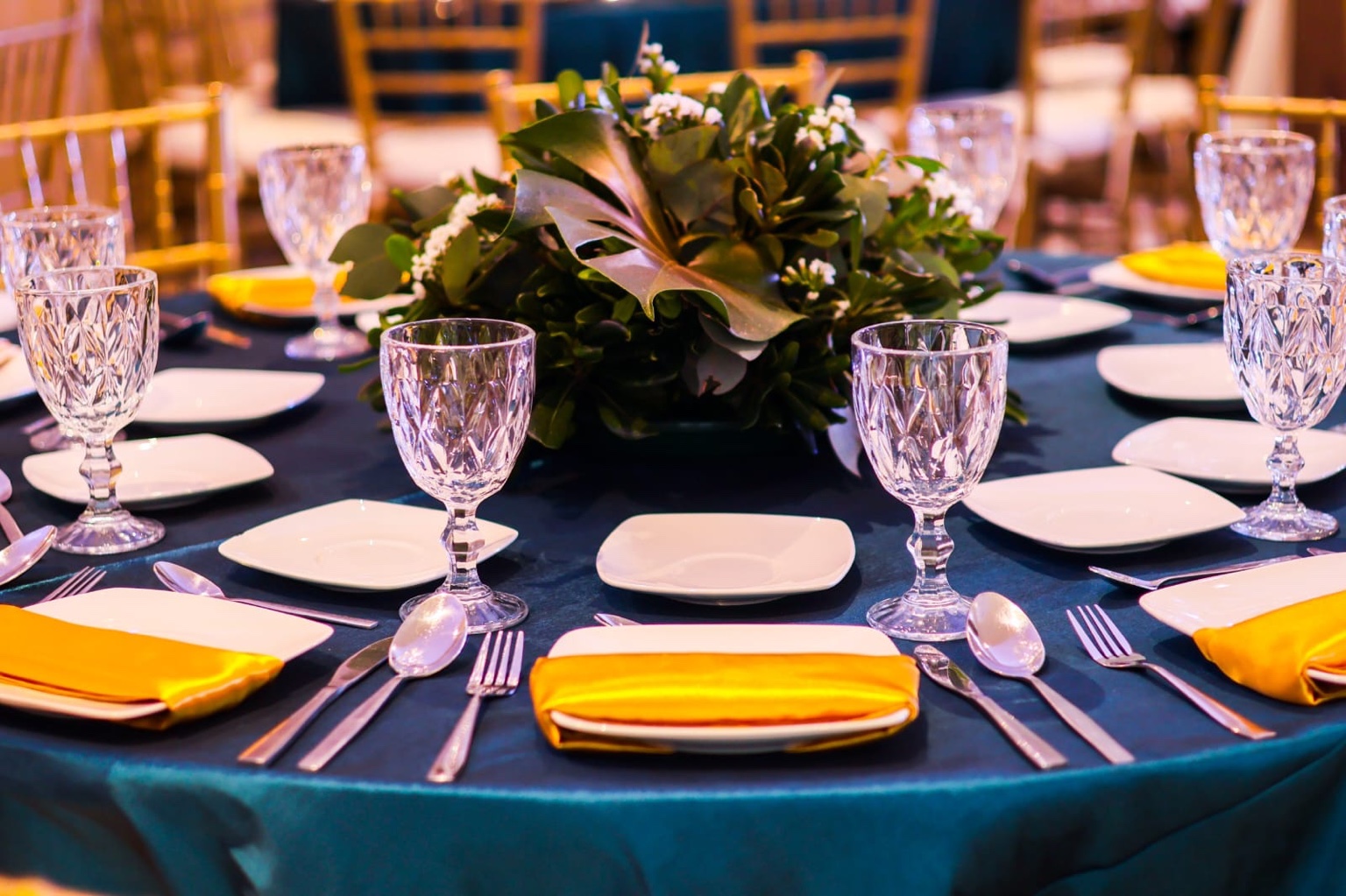 Mesa elegante para evento