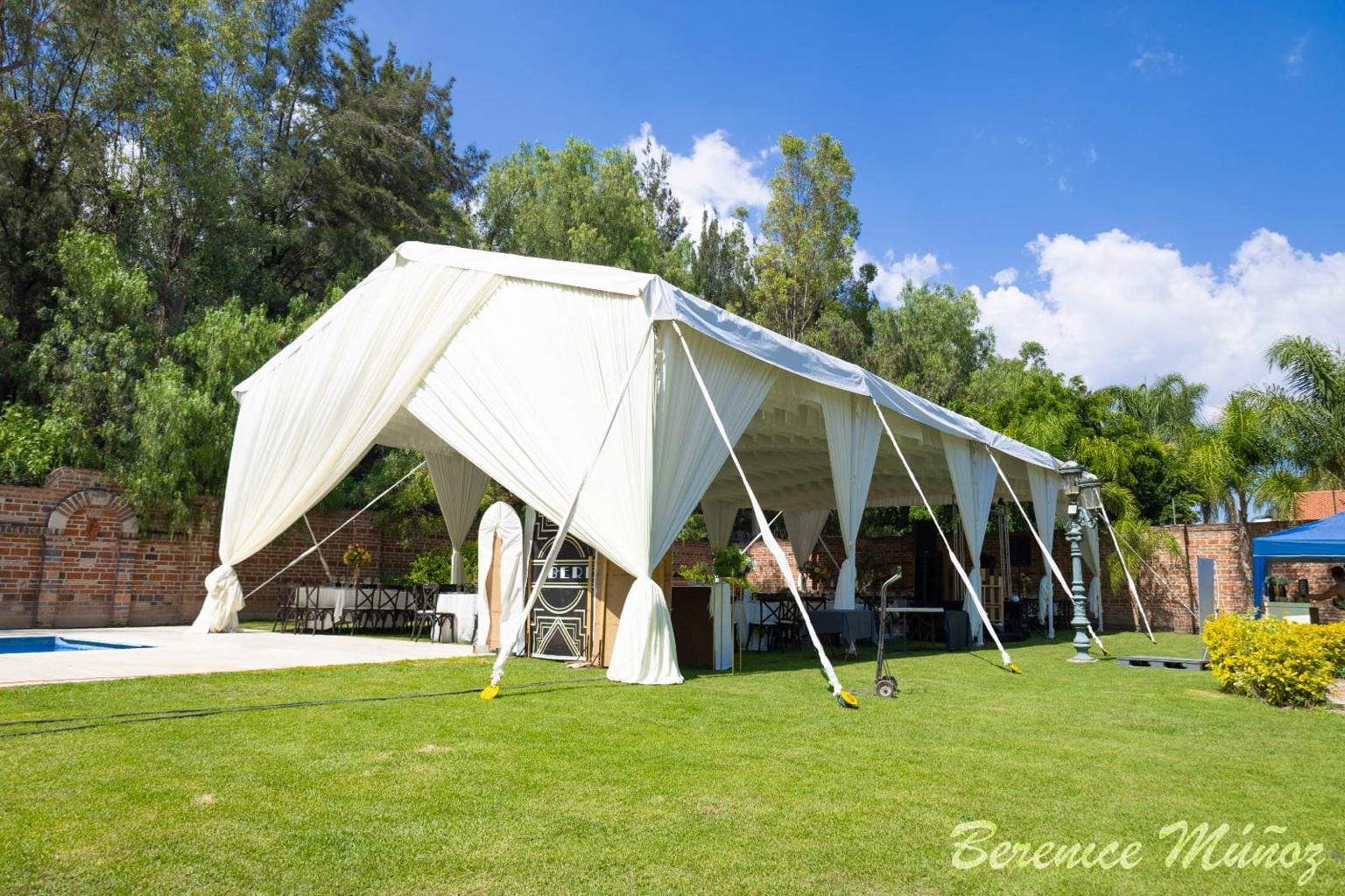 Terraza o hacienda para evento